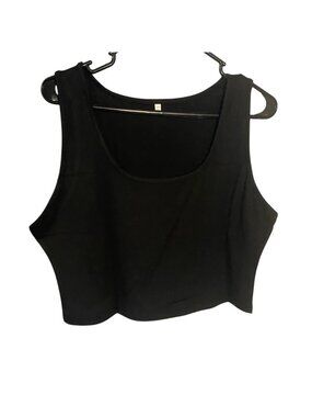 Black Crop Top